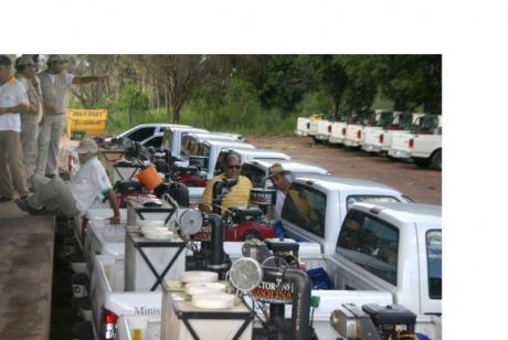 SES inicia ação do Fumacê em Várzea Grande e Cuiabá