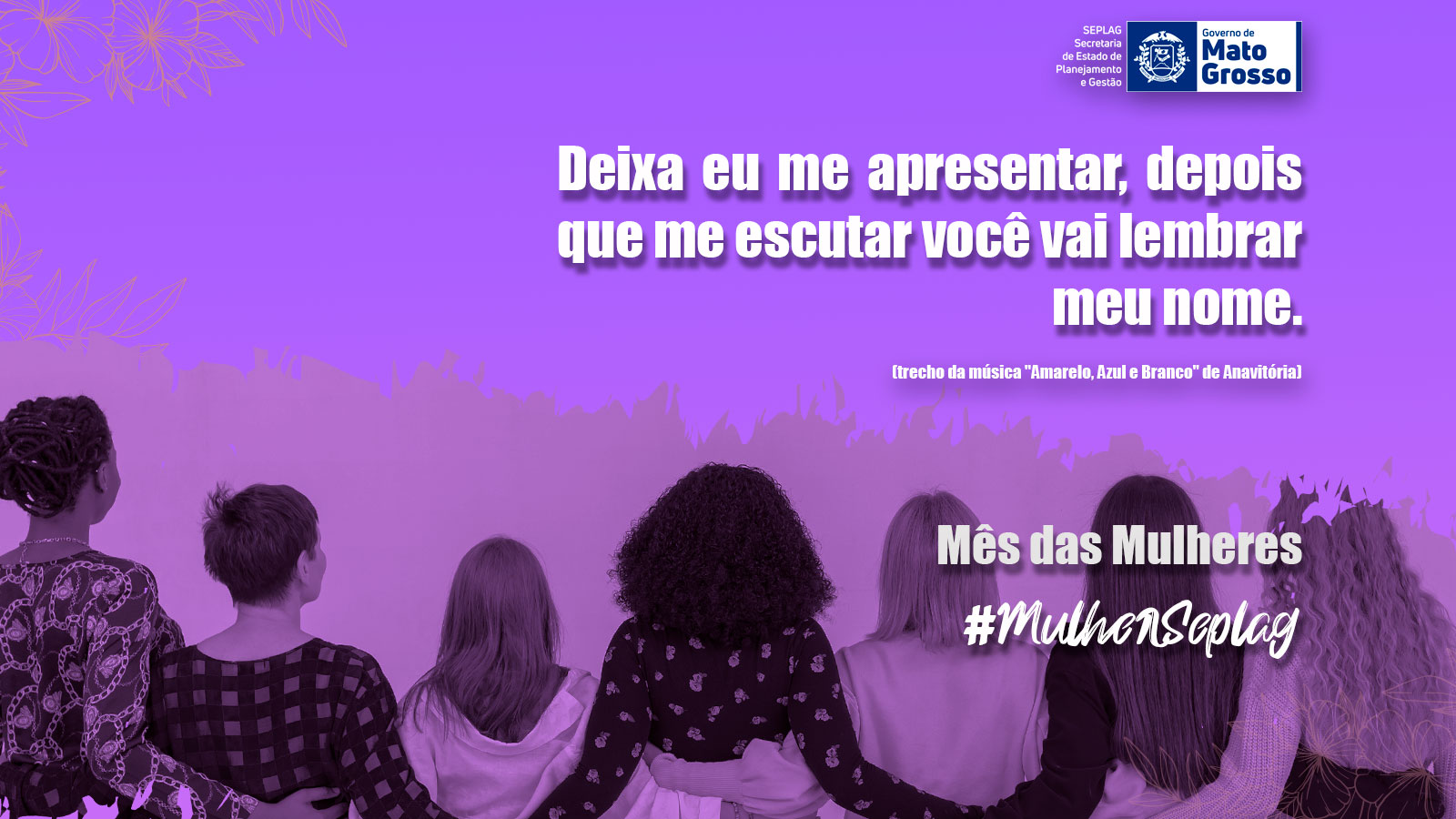 Servidoras da Seplag compartilham histórias de vida para celebrar o Dia Internacional da Mulher