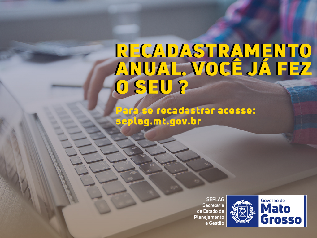 Recadastramento de servidores ativos e empregados públicos vai até 15 de dezembro